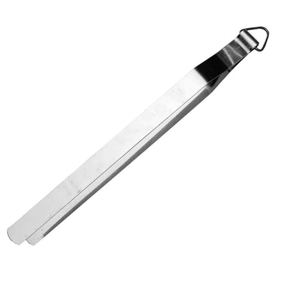 Stainless Steel Multi-Purpose Chimta/Tong for Roti, Serving, Ice, and BBQ - 3 Sizes (10in, 11in, 12in) - Silver