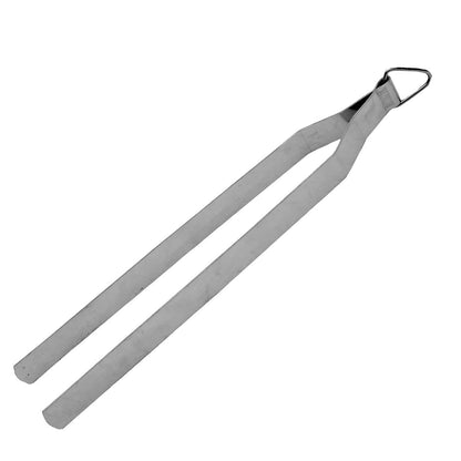 Stainless Steel Multi-Purpose Chimta/Tong for Roti, Serving, Ice, and BBQ - 3 Sizes (10in, 11in, 12in) - Silver