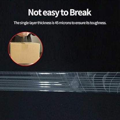 STL Clear Tape 48mm x 66m (Pack of 6) | Clear packaging Tapes for Parcels, Boxes, Cartons, Postage,moving houses | Adhesive Clear Tapes | Transparent & Brown