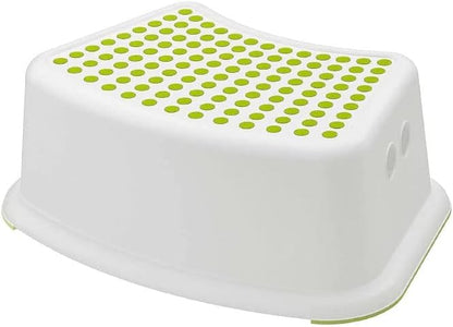 STL Plastic Child Foot Step Stool Anti-Slip Cover on Top - Non-Slip Toilet Step & Seat for Toddlers