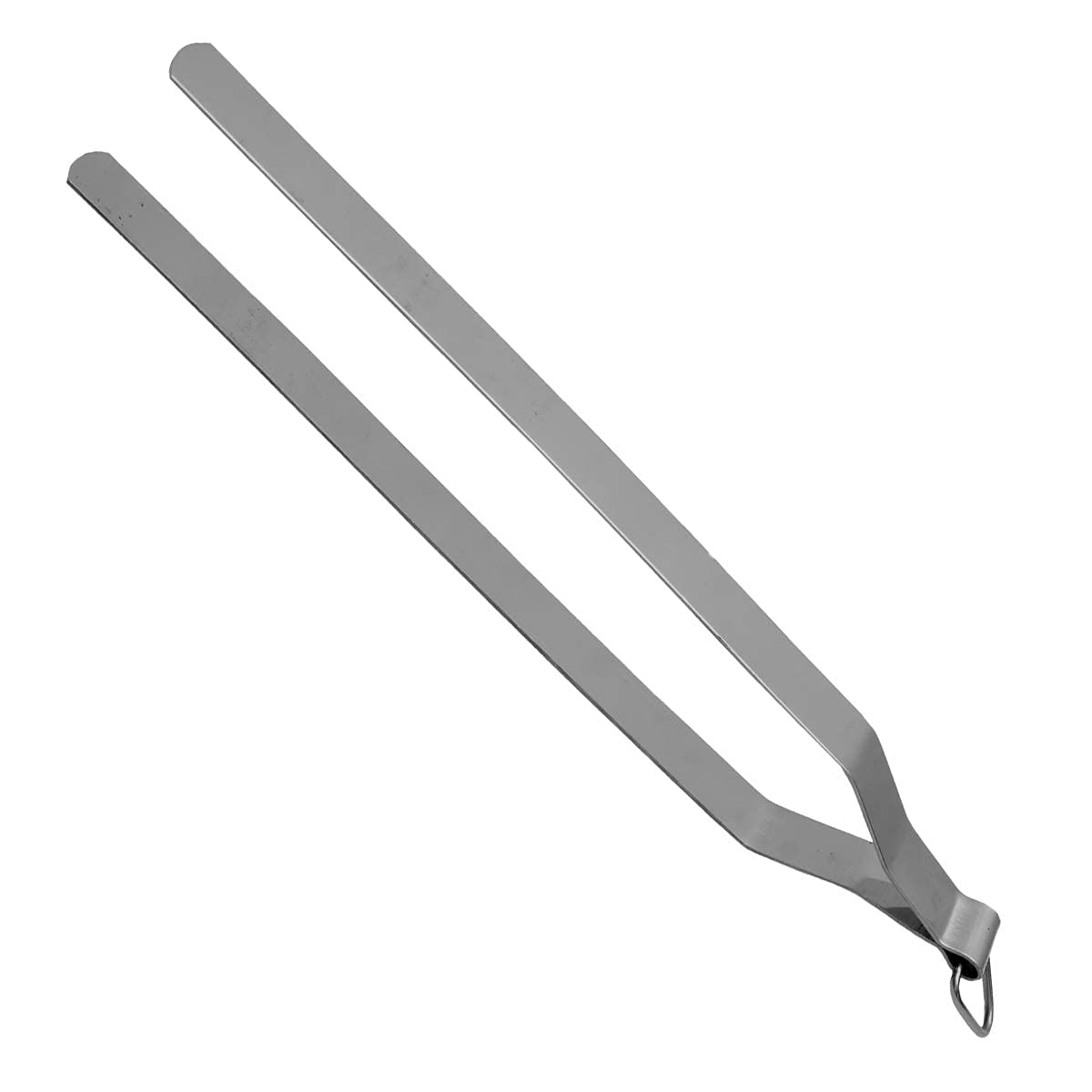 Stainless Steel Multi-Purpose Chimta/Tong for Roti, Serving, Ice, and BBQ - 3 Sizes (10in, 11in, 12in) - Silver