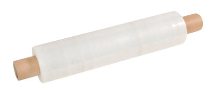 STL Clear Shrink Wrap Roll - Pallet Wrap Film with Extended Core - 17 Micron, 400mm Width x 300m Length - High Stretching Capacity, Self-Adhesive Plastic Wrap for Secure Packaging and Shipping