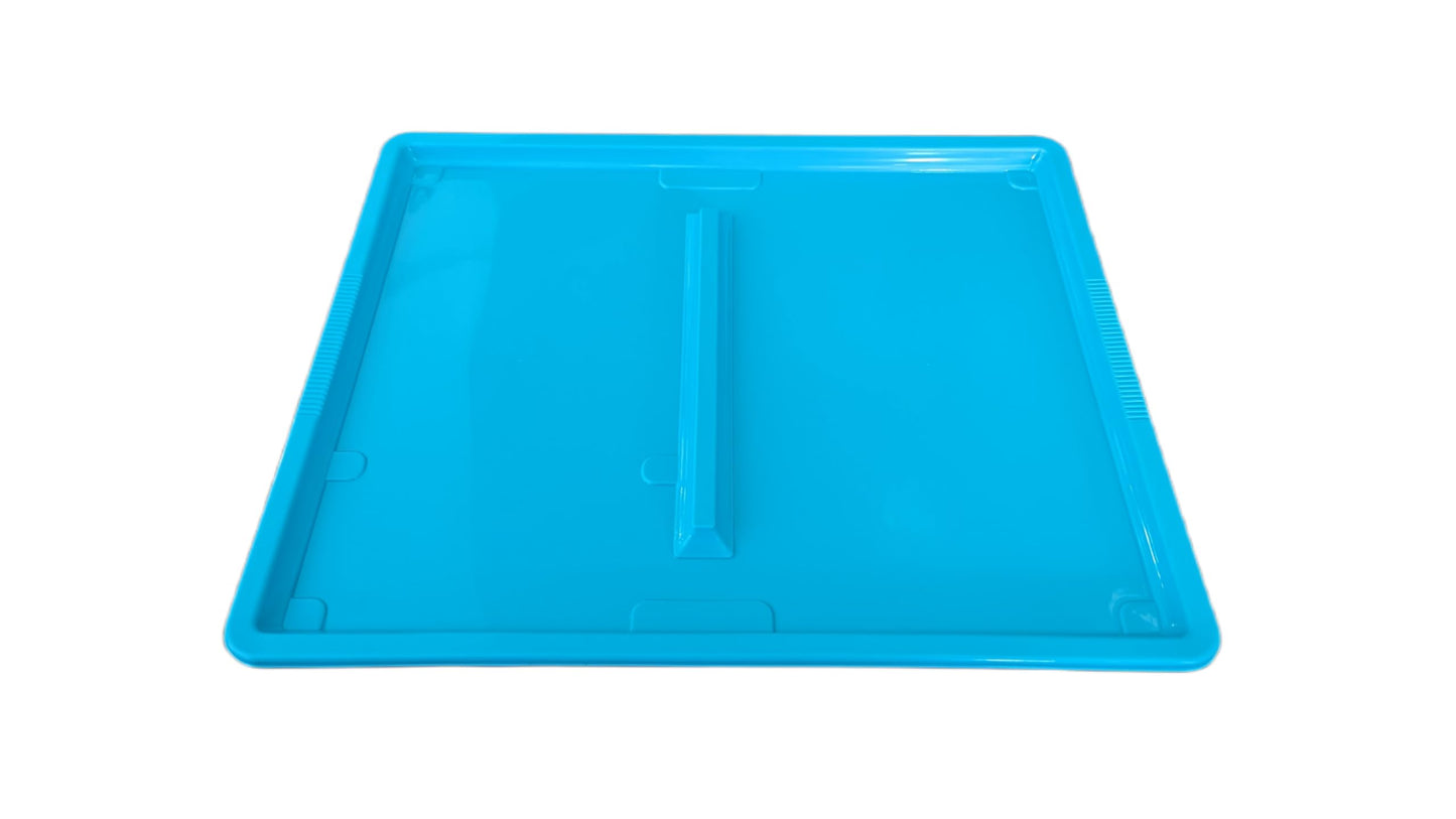 STL Plastic Dish Drying Rack with Drainer Tray - 13 Plate Capacity - 5 Color Options - Washing up rack - Kitchen Organizer