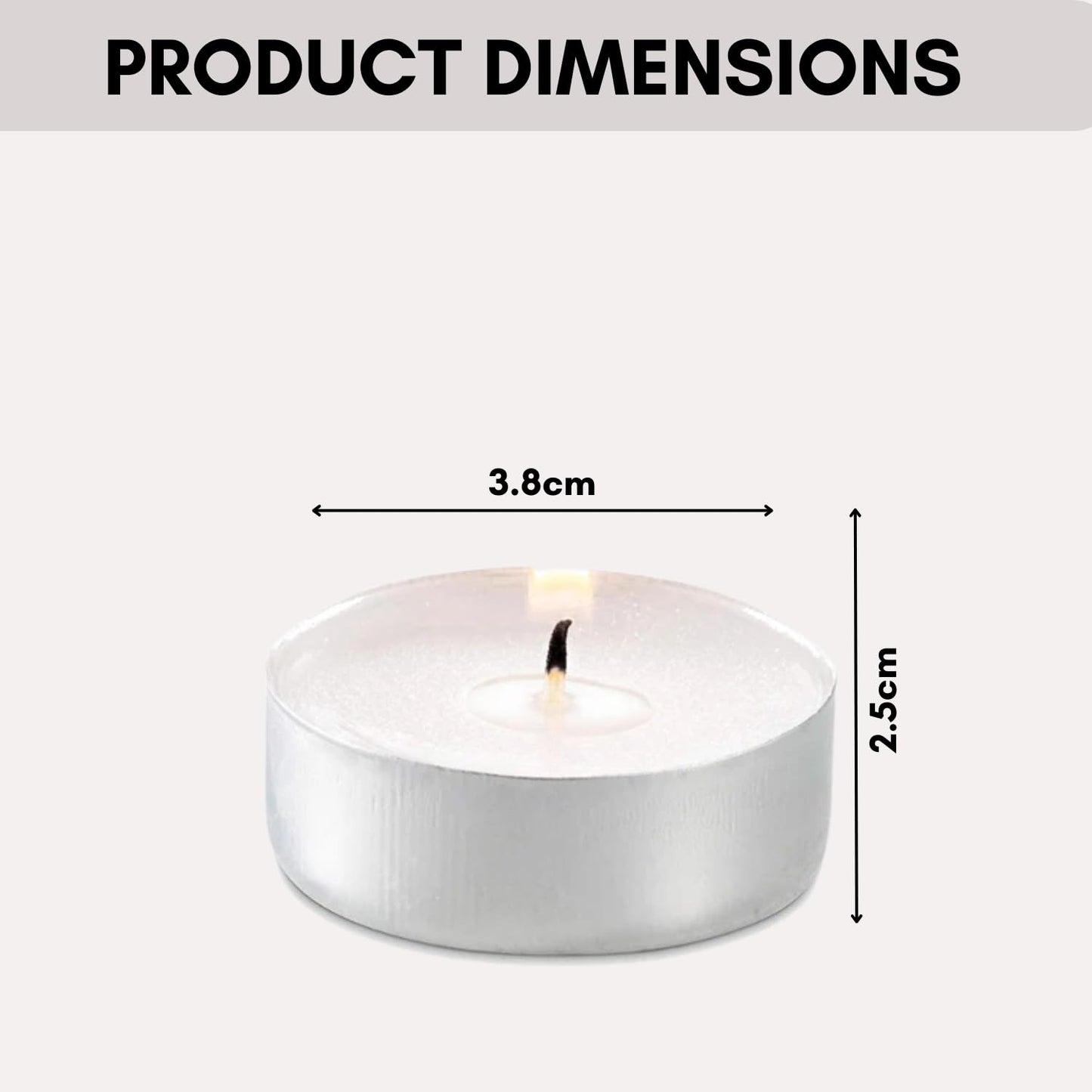 STL Pack of 200 Carlingford Nightlights 8-Hour Tea Lights – Premium Unscented Candles, Long-Lasting Clean & Smokeless Burn, Perfect for Weddings, Parties, Home Décor, Oil Burners and Emergency Use