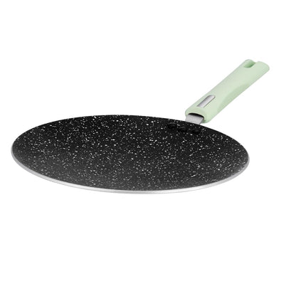 STL Non-Stick Chapati Tawa - Premium Aluminium Flatbread Pan with 3-Layer Coating, Versatile for Chapatis & Dosas, Easy to Clean, Gas Stove Friendly