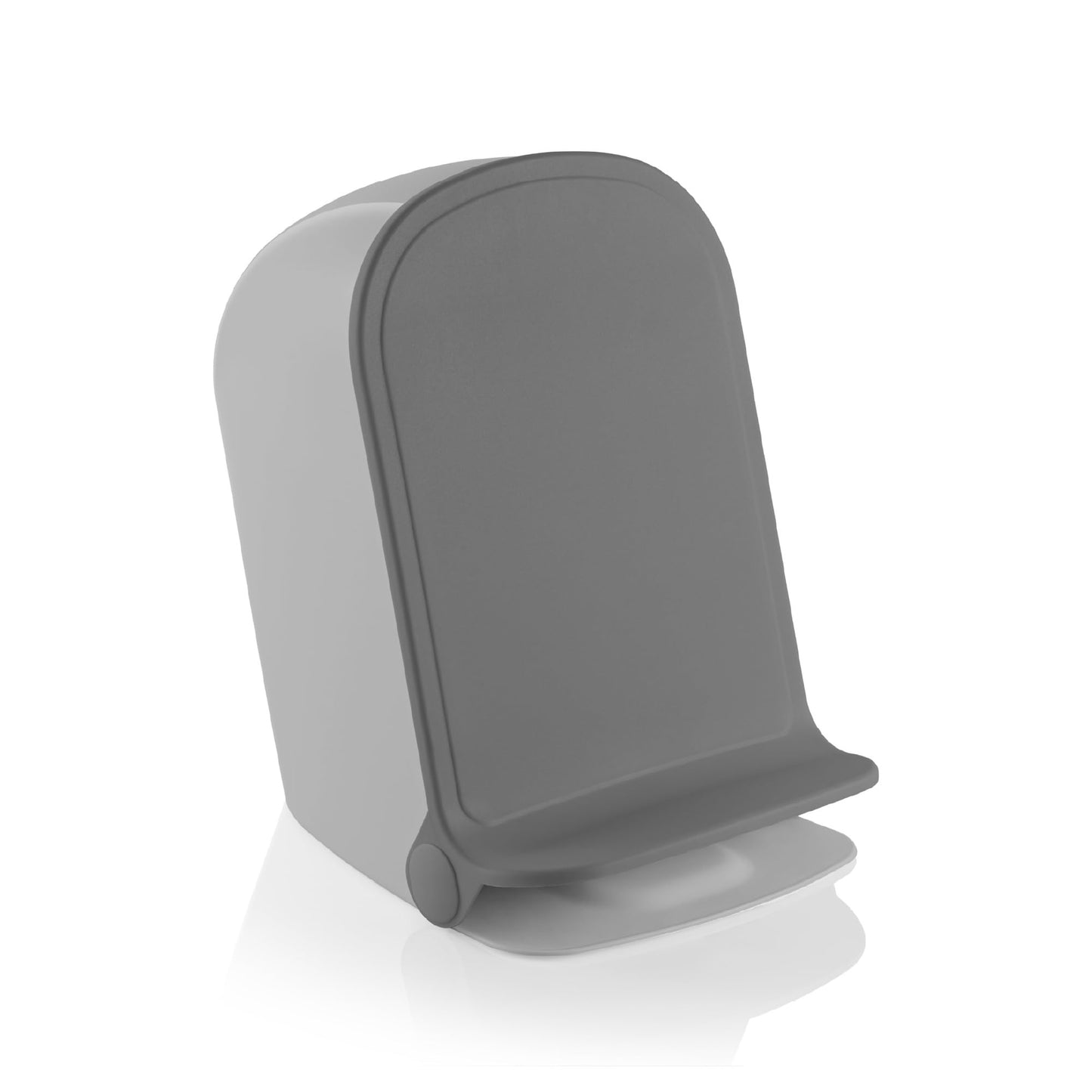 STL Modern Slim Foot Pedal Trash Can 5L Bathroom Bin, Space Saving, Foldable Design, Durable ABS Plastic for Kitchen, Bathroom, Office & More, Hands Free, Odor Control, Easy to Clean