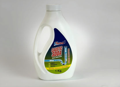 Powerful Caustic Soda Drain Cleaner | Effective Clog Remover, Industrial Strength Formula, Fast Action