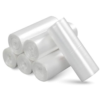 STL 50L Tie-Handle Swing Bin Liners, Heavy-Duty Unscented Bags, Leak-Proof Garbage Bags for Kitchen, Office, & Large Indoor Bins, Durable, Lightweight Polythene