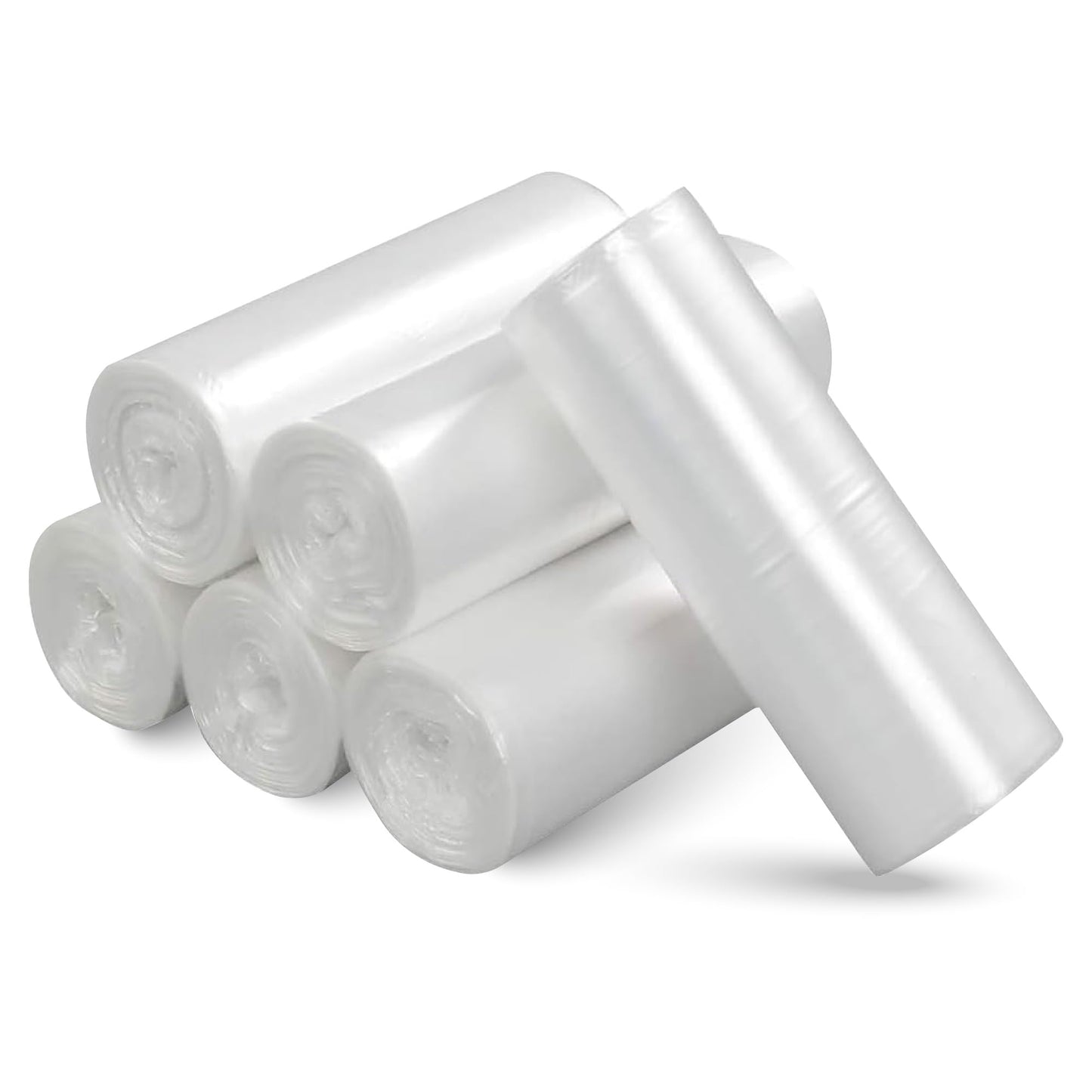 STL 50L Tie-Handle Swing Bin Liners, Heavy-Duty Unscented Bags, Leak-Proof Garbage Bags for Kitchen, Office, & Large Indoor Bins, Durable, Lightweight Polythene