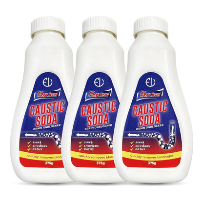 Powerful Caustic Soda Drain Cleaner | Effective Clog Remover, Industrial Strength Formula, Fast Action