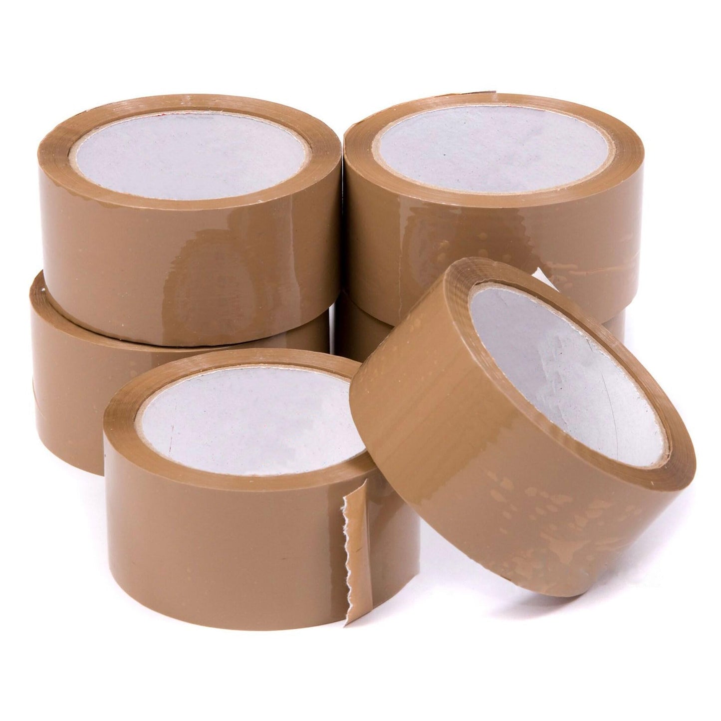 STL Clear Tape 48mm x 66m (Pack of 6) | Clear packaging Tapes for Parcels, Boxes, Cartons, Postage,moving houses | Adhesive Clear Tapes | Transparent & Brown