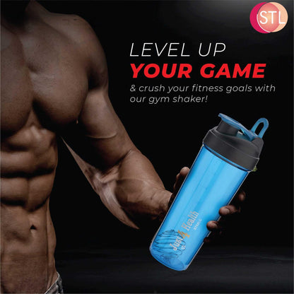 STL Protein Shaker Bottle 650ml – Mixball Shake Blender – Your Perfect Fitness Partner – BPA Free, Leak-Proof, Odorless, and Safe for Freezing – Pick Your Power Color: Green, Blue, or Red