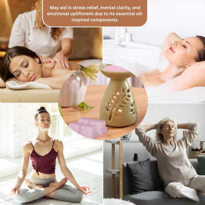 STL Scented Wax Melts Everyday Wellness – Natural Soy Wax, Strong Scented, Pet Friendly, Long-Lasting Fragrance for Home, Eco-Friendly, Relaxation & The Gift for Every Occasion.