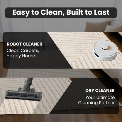 Area Rug Non-Slip Carpet For Living Room, Bedroom, Lounge, Dining or Kitchen, Soft, Durable & Non-Shedding Area Rug, Indoor Floor Carpet