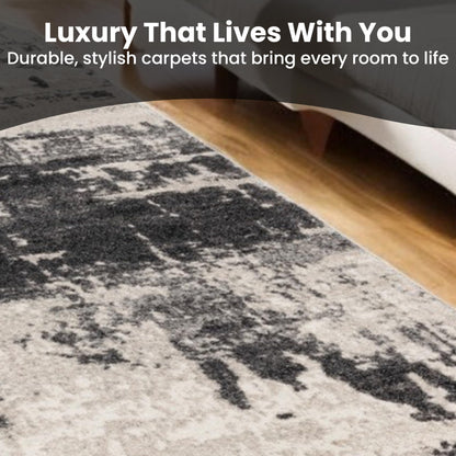 STL Washable Area Rug Non-Slip Soft Fluffy Shaggy And Elegant Rugs for Living Room Bedroom Lounge Dining or Kitchen Soft Durable & Non-Shedding Rug Indoor Floor Carpet