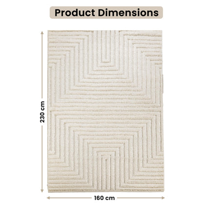 Area Rug Non-Slip Carpet For Living Room, Bedroom, Lounge, Dining or Kitchen, Soft, Durable & Non-Shedding Area Rug, Indoor Floor Carpet