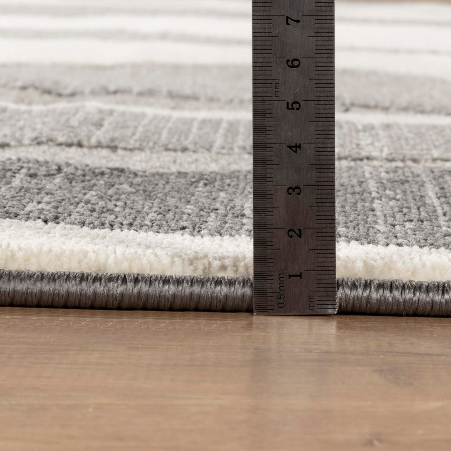 STL Washable Area Rug Non-Slip Soft Floor Carpet for Living Room Bedroom Lounge Dining or Kitchen Soft Durable Non-Shedding Area Rugs Indoor Floor Carpet Geometric Design