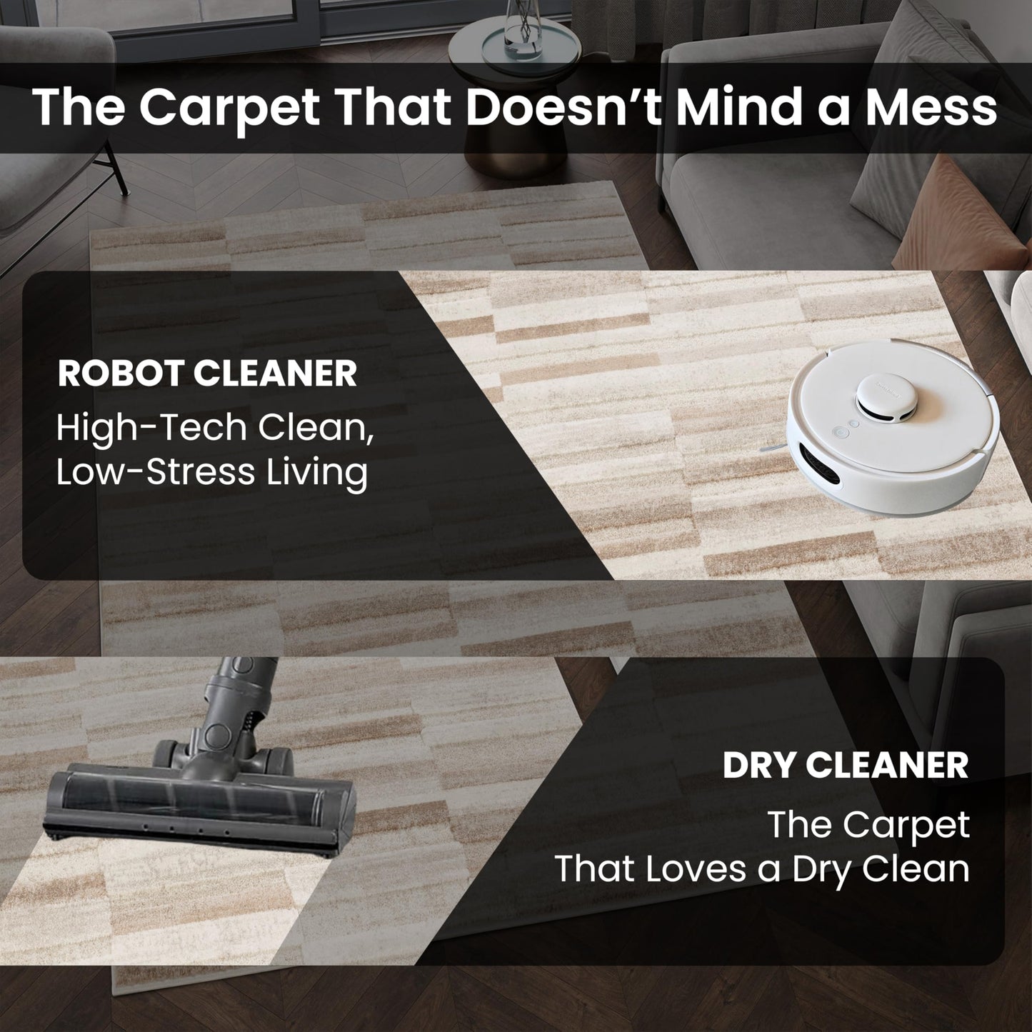 STL Washable Area Rug Non-Slip Soft Floor Carpet for Living Room Bedroom Lounge Dining or Kitchen Soft Durable Non-Shedding Area Rugs Indoor Floor Carpet Geometric Design