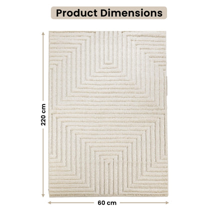 Area Rug Non-Slip Carpet For Living Room, Bedroom, Lounge, Dining or Kitchen, Soft, Durable & Non-Shedding Area Rug, Indoor Floor Carpet