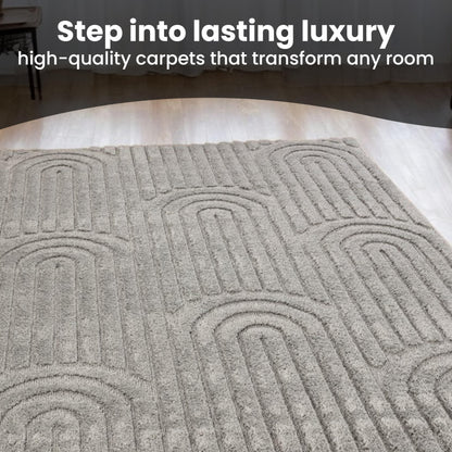 Area Rug Non-Slip Carpet For Living Room, Bedroom, Lounge, Dining or Kitchen, Soft, Durable & Non-Shedding Area Rug, Indoor Floor Carpet