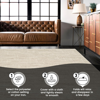 STL Washable Area Rug Non-Slip Soft Floor Carpet for Living Room Bedroom Lounge Dining or Kitchen Soft Durable Non-Shedding Area Rugs Indoor Floor Carpet Geometric Design