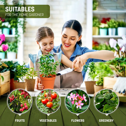 STL Cylindrical Shape Plastic Plant Pots Nursery Pots for Vegetables,Flowers,Herbs,Cuttings, Succulent,Flexible& Durable Pots for Transplanting Ideal for Home,Garden & Greenhouse