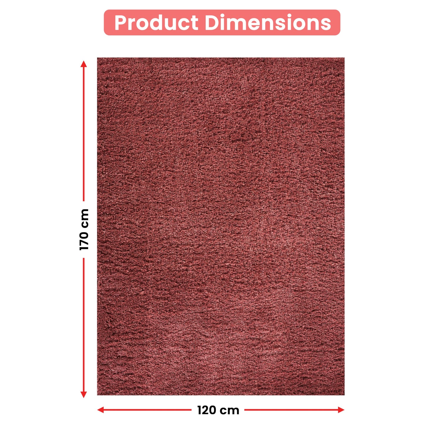 Area Rug Non-Slip Shaggy Soft and Elegant Carpet for Living Room Bedroom Lounge Dining Kitchen Soft Durable Non-Shedding Rug Indoor Floor Carpet