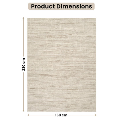 STL Washable Area Rug Non-Slip Soft Floor Carpet for Living Room Bedroom Lounge Dining or Kitchen Soft Durable Non-Shedding Area Rugs Indoor Floor Carpet Geometric Design