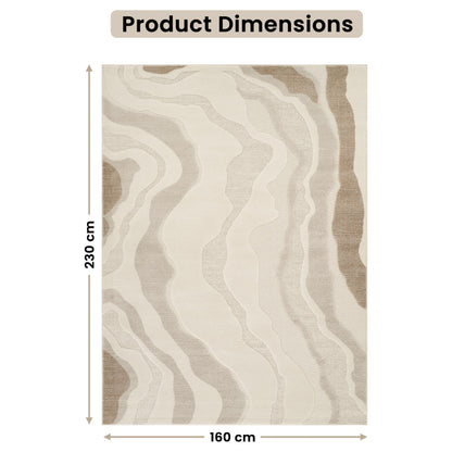 STL Washable Area Rug Non-Slip Soft Floor Carpet for Living Room Bedroom Lounge Dining or Kitchen Soft Durable Non-Shedding Area Rugs Indoor Floor Carpet Geometric Design