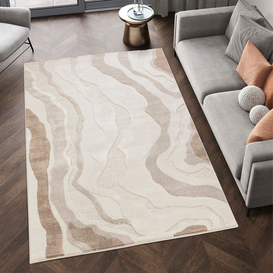 STL Washable Area Rug Non-Slip Soft Floor Carpet for Living Room Bedroom Lounge Dining or Kitchen Soft Durable Non-Shedding Area Rugs Indoor Floor Carpet Geometric Design