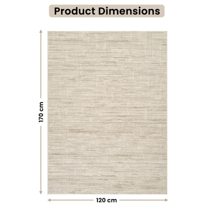 STL Washable Area Rug Non-Slip Soft Floor Carpet for Living Room Bedroom Lounge Dining or Kitchen Soft Durable Non-Shedding Area Rugs Indoor Floor Carpet Geometric Design