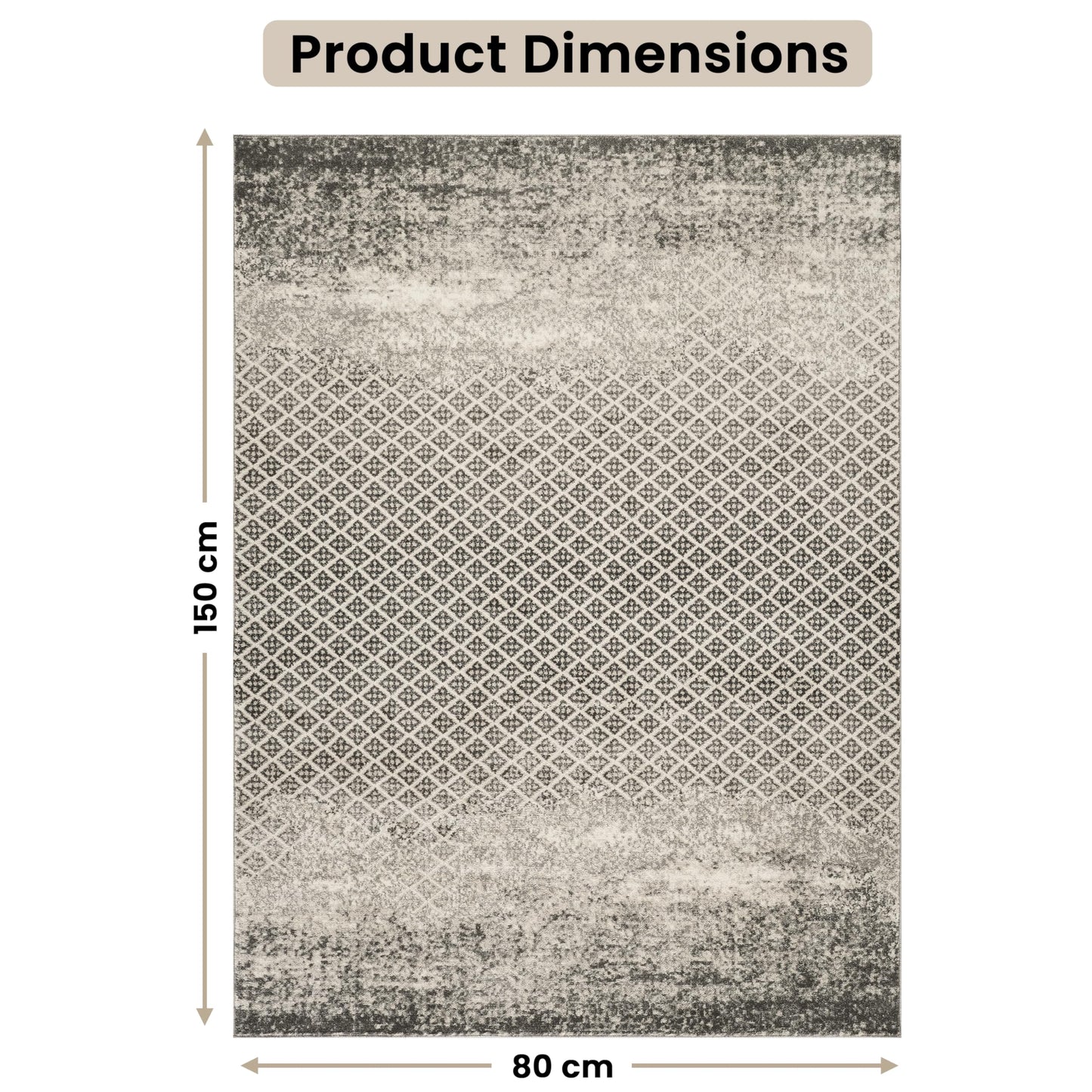 STL Washable Area Rug Non-Slip Soft Fluffy Shaggy And Elegant Rugs for Living Room Bedroom Lounge Dining or Kitchen Soft Durable & Non-Shedding Rug Indoor Floor Carpet