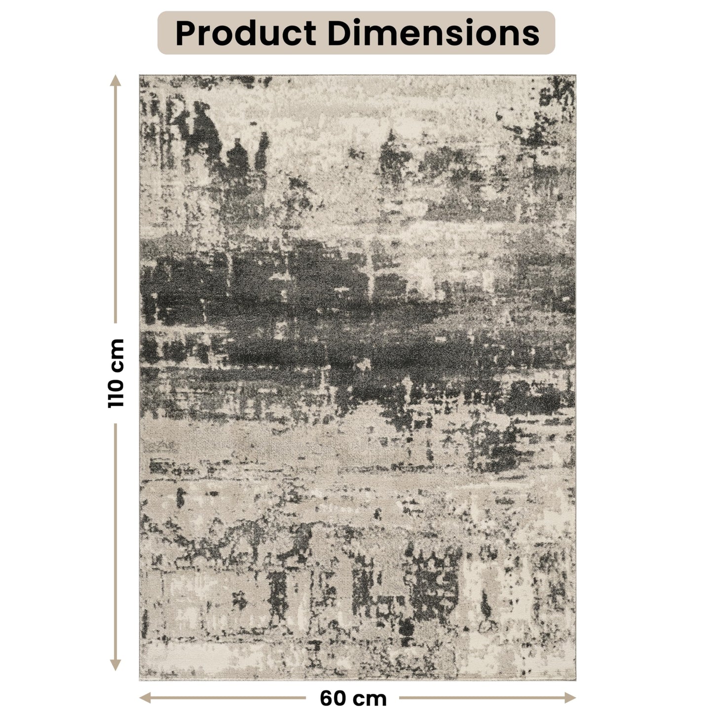 STL Washable Area Rug Non-Slip Soft Fluffy Shaggy And Elegant Rugs for Living Room Bedroom Lounge Dining or Kitchen Soft Durable & Non-Shedding Rug Indoor Floor Carpet