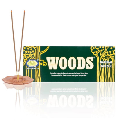 Woods Hand Crafted Nature Incense Sticks (12 x 8 Sticks)