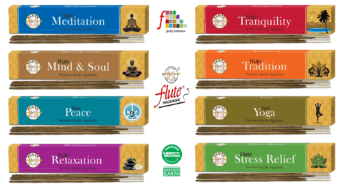 Flute Incense Sticks Aromatherapy Natural Premium Masala Insence Sticks Joss 15g