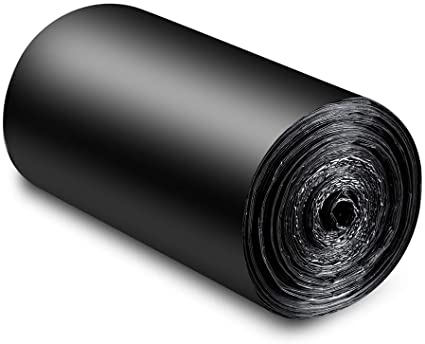 Heavy Duty Quality Bin Liners - 200 Gauge - Garbage Refuse Bags for home, office and more - Rubbish bags for dustbins - Extra Strong Black Garbage bags - Waste disposal