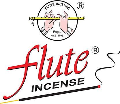 Flute Incense Sticks Various Fragrances. 20 Packs. Total 400 Sticks. (20 Packs x 20 Sticks) | Best for Meditation, Yoga, Aromatherapy, Relaxation and more