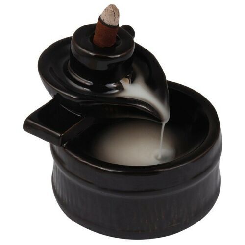 Backflow Incense Burner with 20 fragranced cones included for FREE!