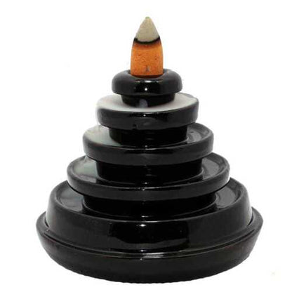 Backflow Incense Burner with 20 fragranced cones included for FREE!